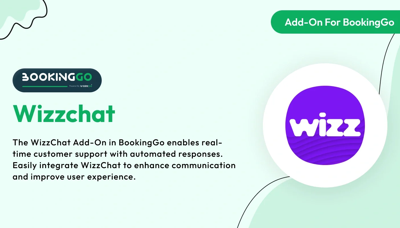 Wizzchat - WorkDo BookingGo SaaS Add-On