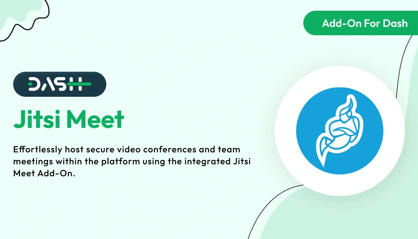 Jitsi Meet – WorkDo Dash SaaS Social Media Add-On