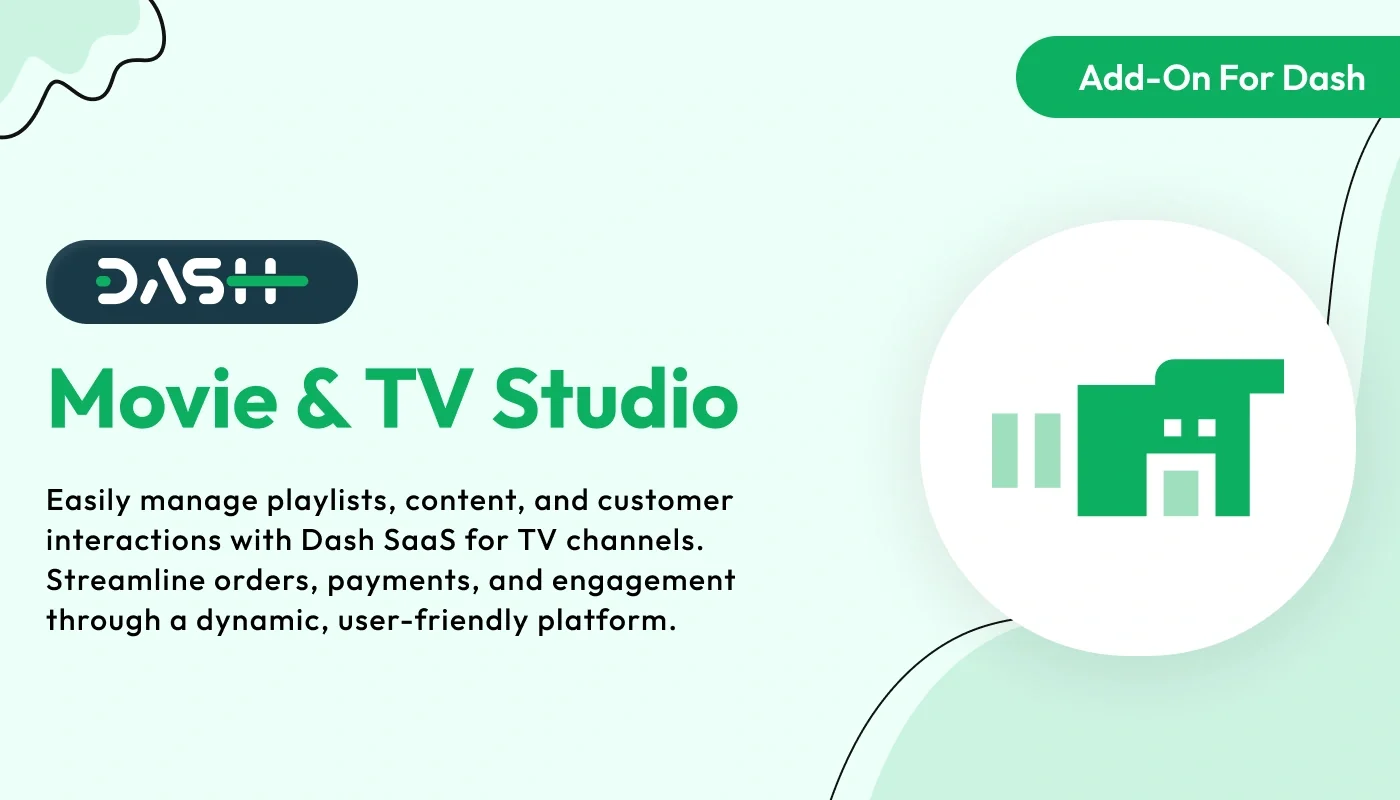 Movie & Tv Studio – WorkDo Dash SaaS Social Media Add-On