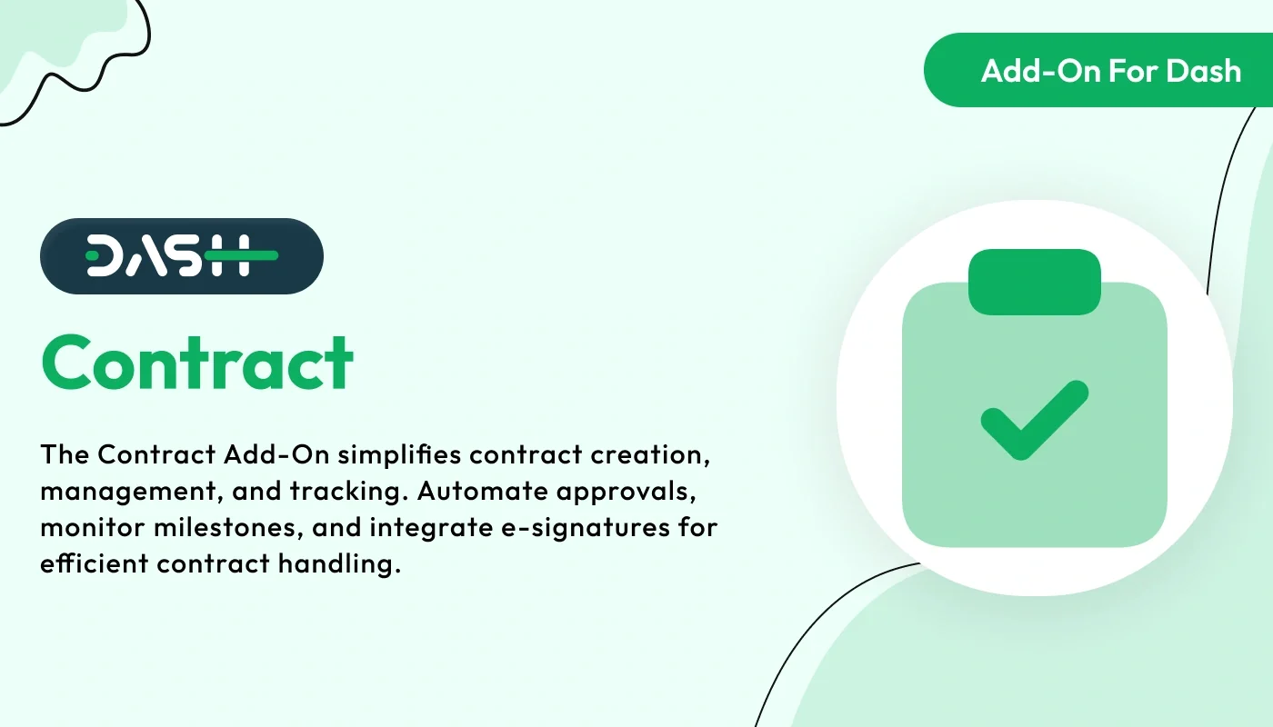Contract – WorkDo Dash SaaS Finance Add-On