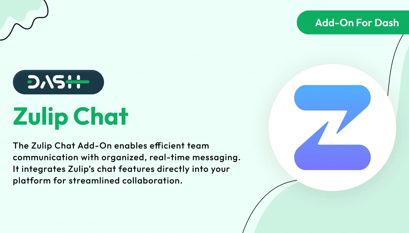 Zulip Chat – WorkDo Dash SaaS Social Media Add-On