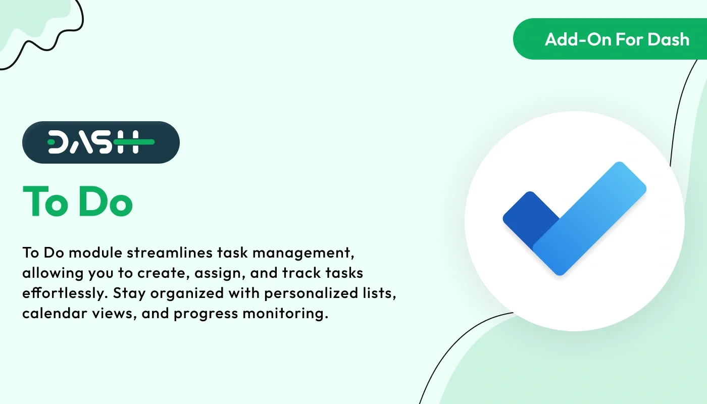 To Do – WorkDo Dash SaaS Communication Add-On