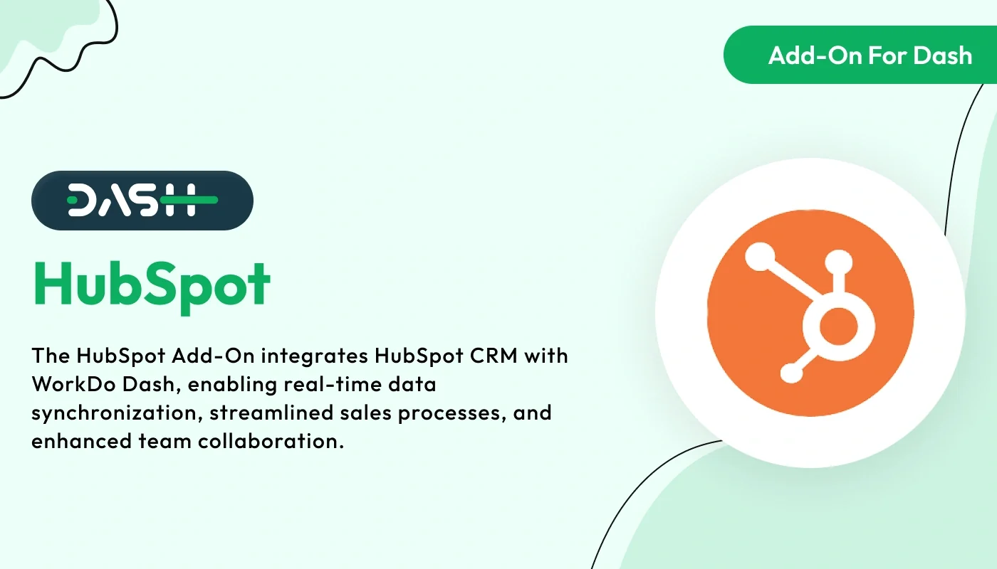 HubSpot – WorkDo Dash SaaS Social Media Add-On