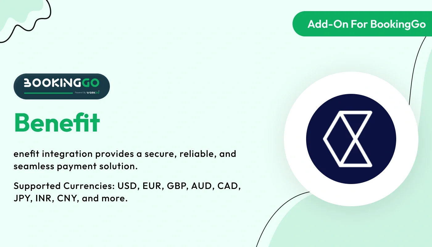 Benefit - BookingGo SaaS Add-On