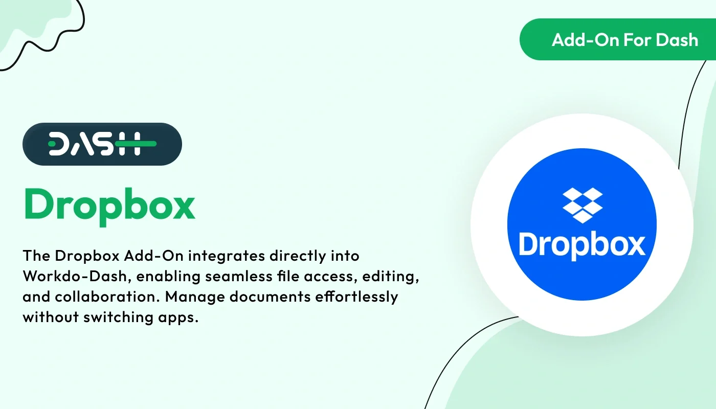 Dropbox – WorkDo Dash SaaS Content Management Add-On