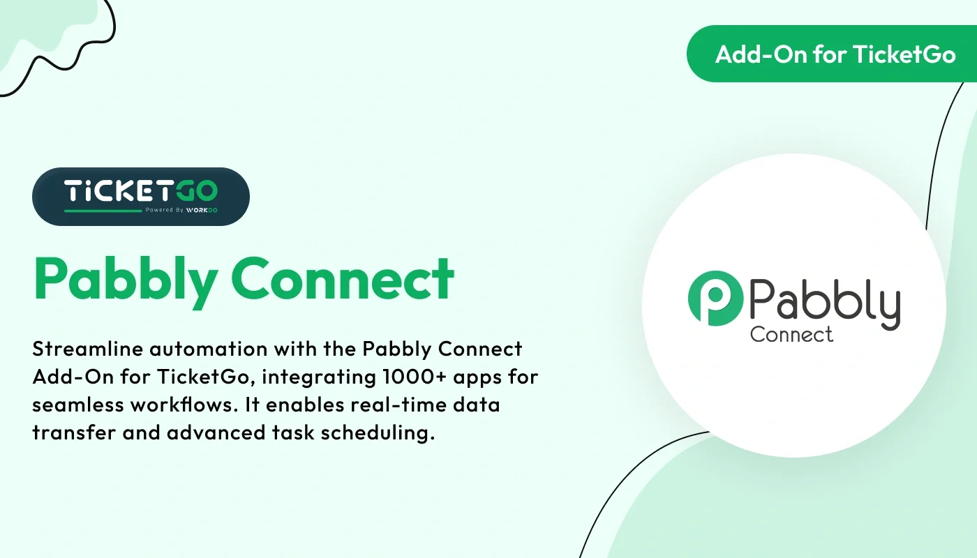 Pabbly Connect - WorkDo TicketGo Add-On