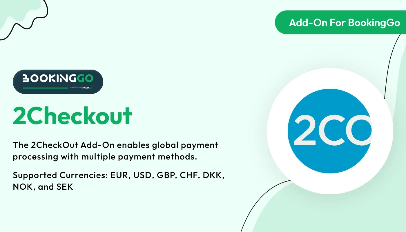 2Checkout - WorkDo BookingGo SaaS Add-On