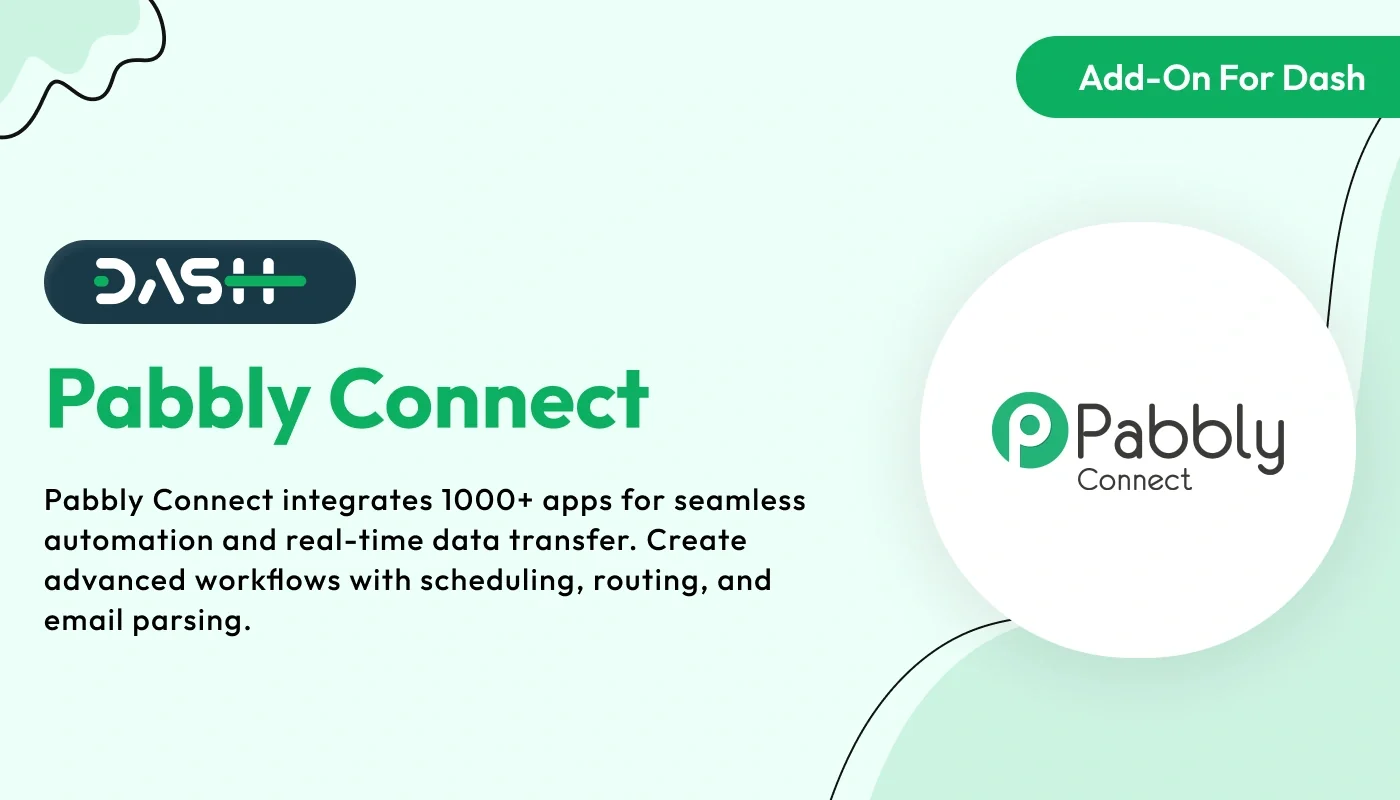 Pabbly Connect – WorkDo Dash SaaS Industrial Solutions Add-On