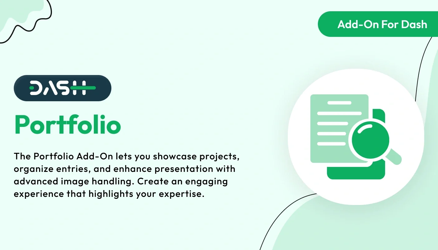 Portfolio – WorkDo Dash SaaS Content Management Add-On