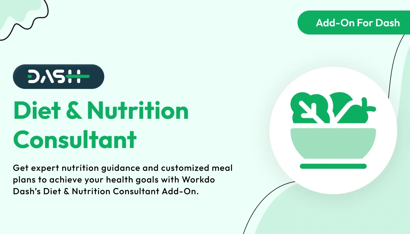 Diet & Nutrition Consultant - WorkDo Dash SaaS Industrial Solutions Add-On