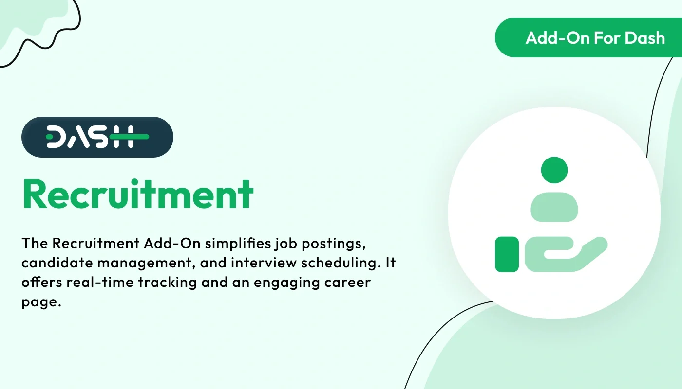 Recruitment –WorkDo Dash SaaS HR Add-On