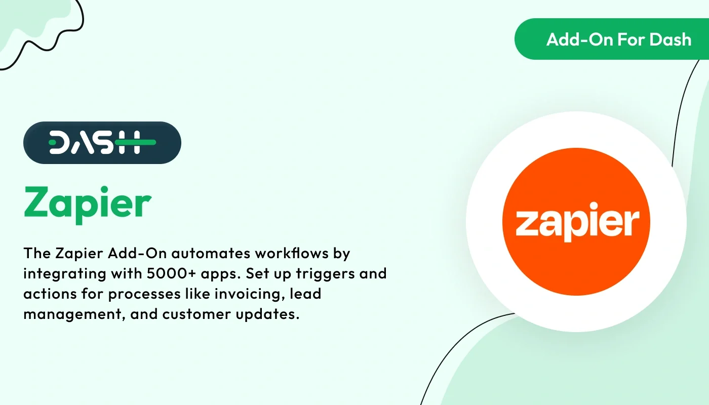 Zapier – WorkDo Dash SaaS Industrial Solutions Add-On