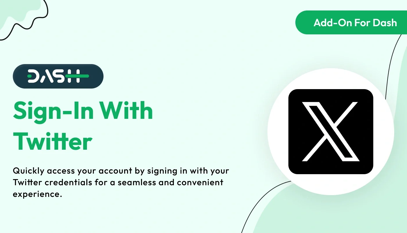Sign-In With Twitter – WorkDo Dash SaaS Security Add-On