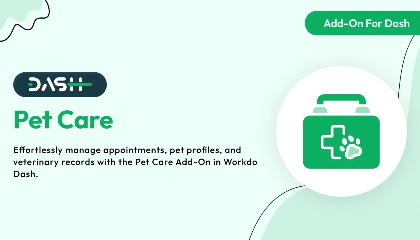 PetCare – WorkDo Dash SaaS Industrial Solutions Add-On
