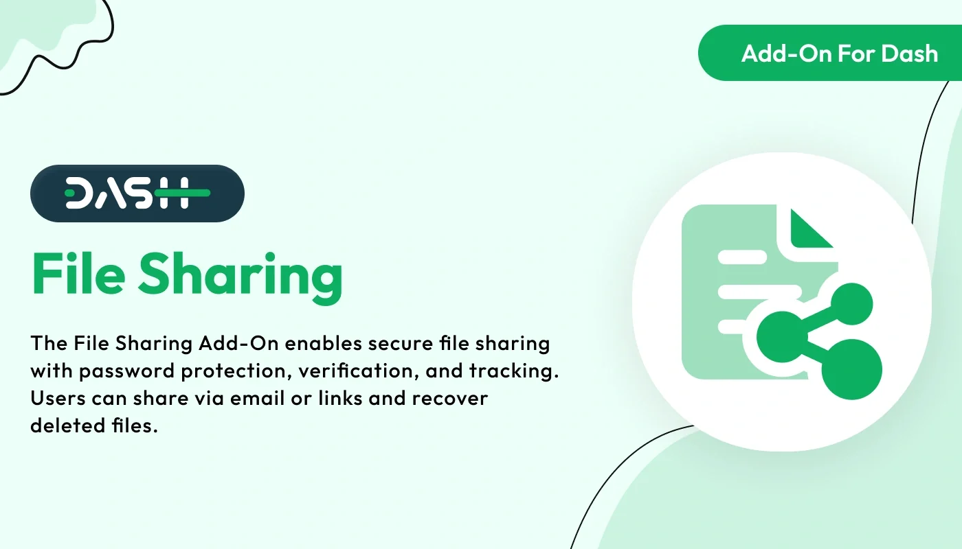 File Sharing – WorkDo Dash SaaS Content Management Add-On