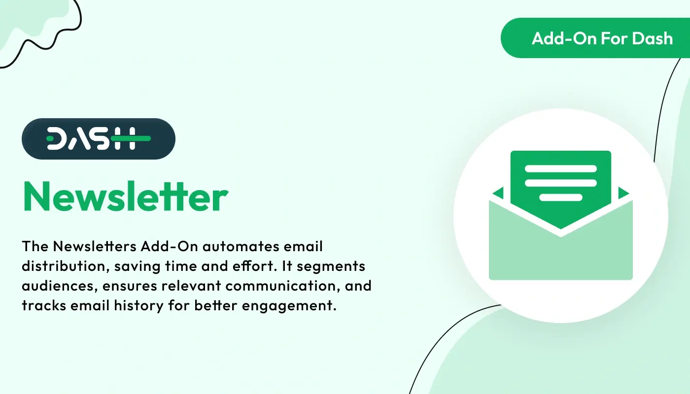 Newsletter – WorkDo Dash SaaS Sales Add-On