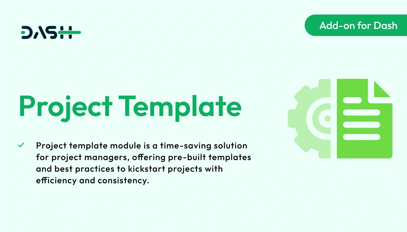 Project Template – WorkDo Dash SaaS Operation Add-On
