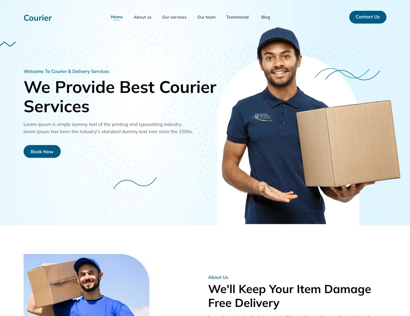 Courier Services - WorkDo BookingGo SaaS Add-On