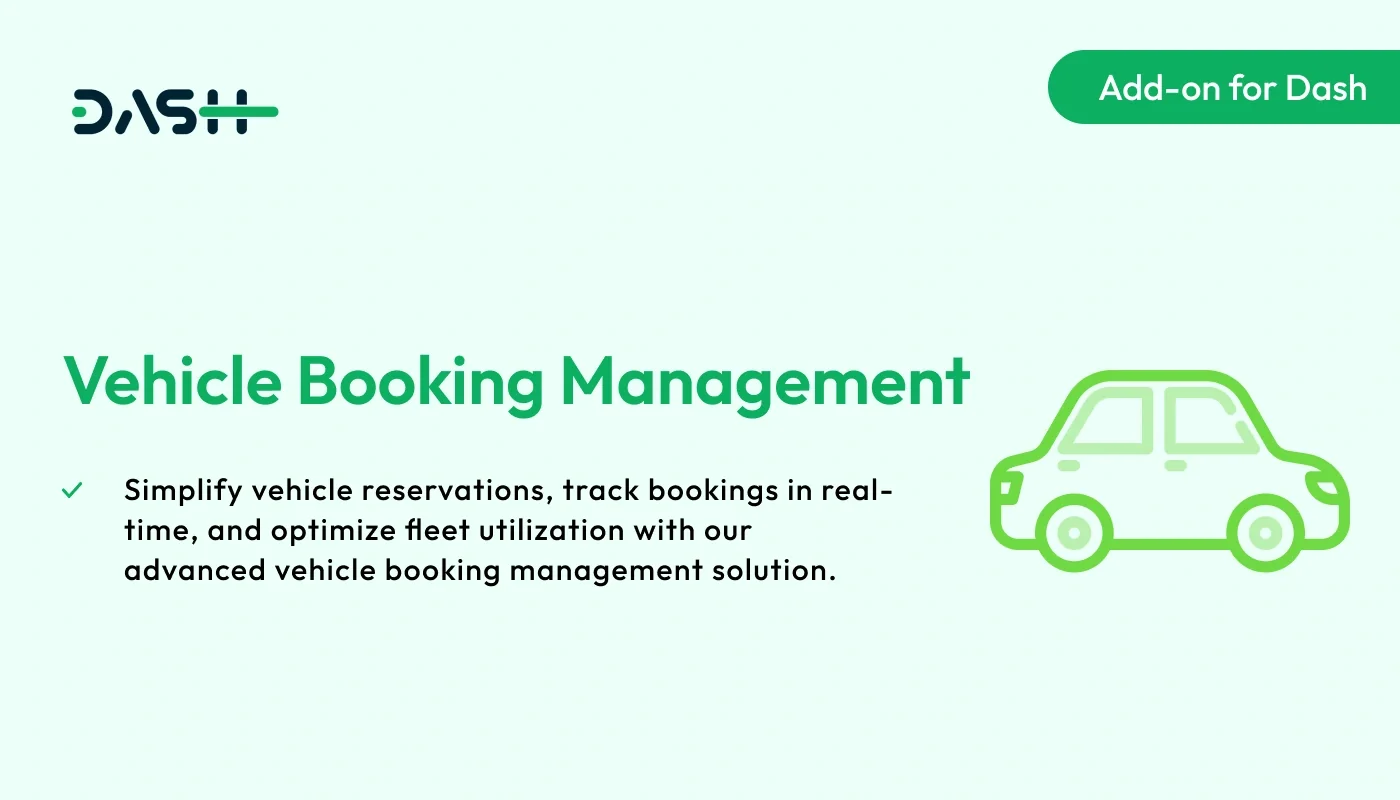 Vehicle Booking Management - WorkDo Dash SaaS Industrial Solutions Add-On