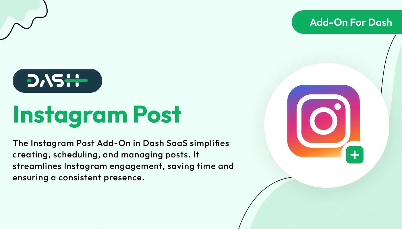 Instagram Post – WorkDo Dash SaaS Social Media Add-On
