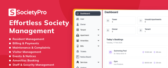 SocietyPro - Society Management Software