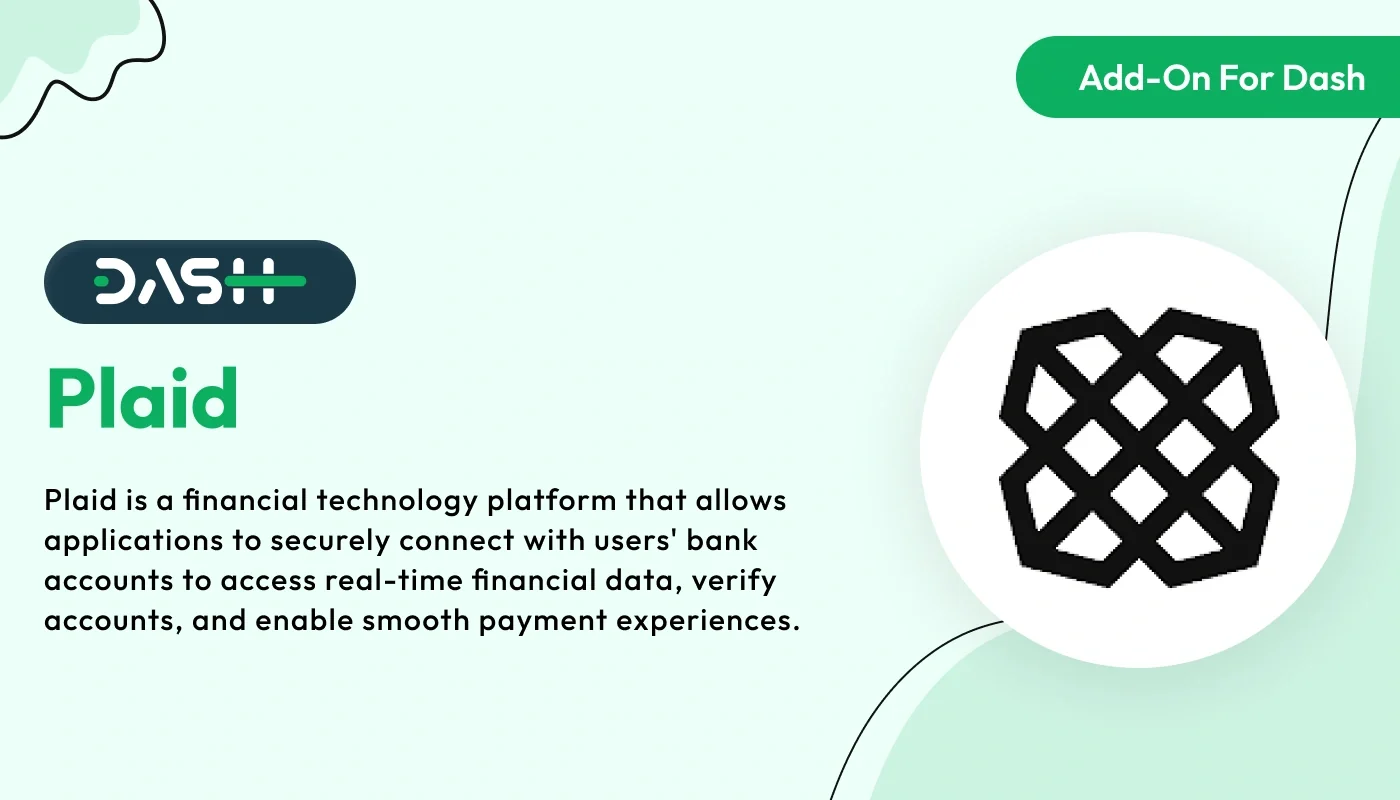 Plaid – WorkDo Dash SaaS Finance Add-On