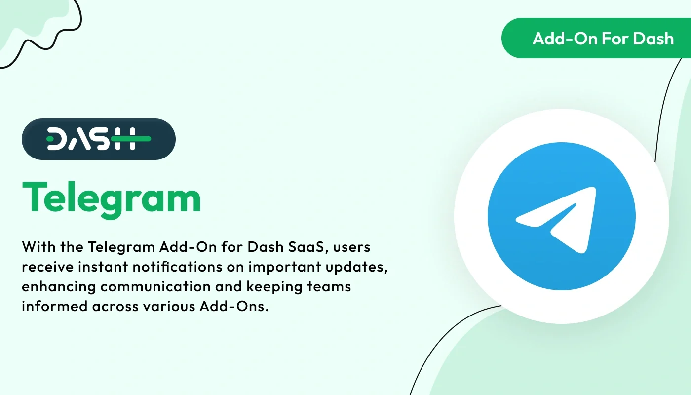 Telegram – WorkDo Dash SaaS Social Media Add-On