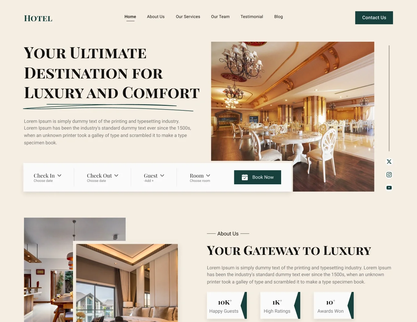 Hotel Services - WorkDo BookingGo SaaS Add-On