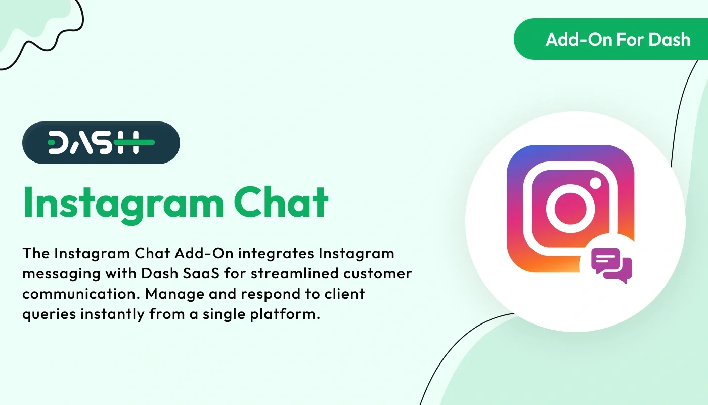 Instagram Chat – WorkDo Dash SaaS Social Media Add-On
