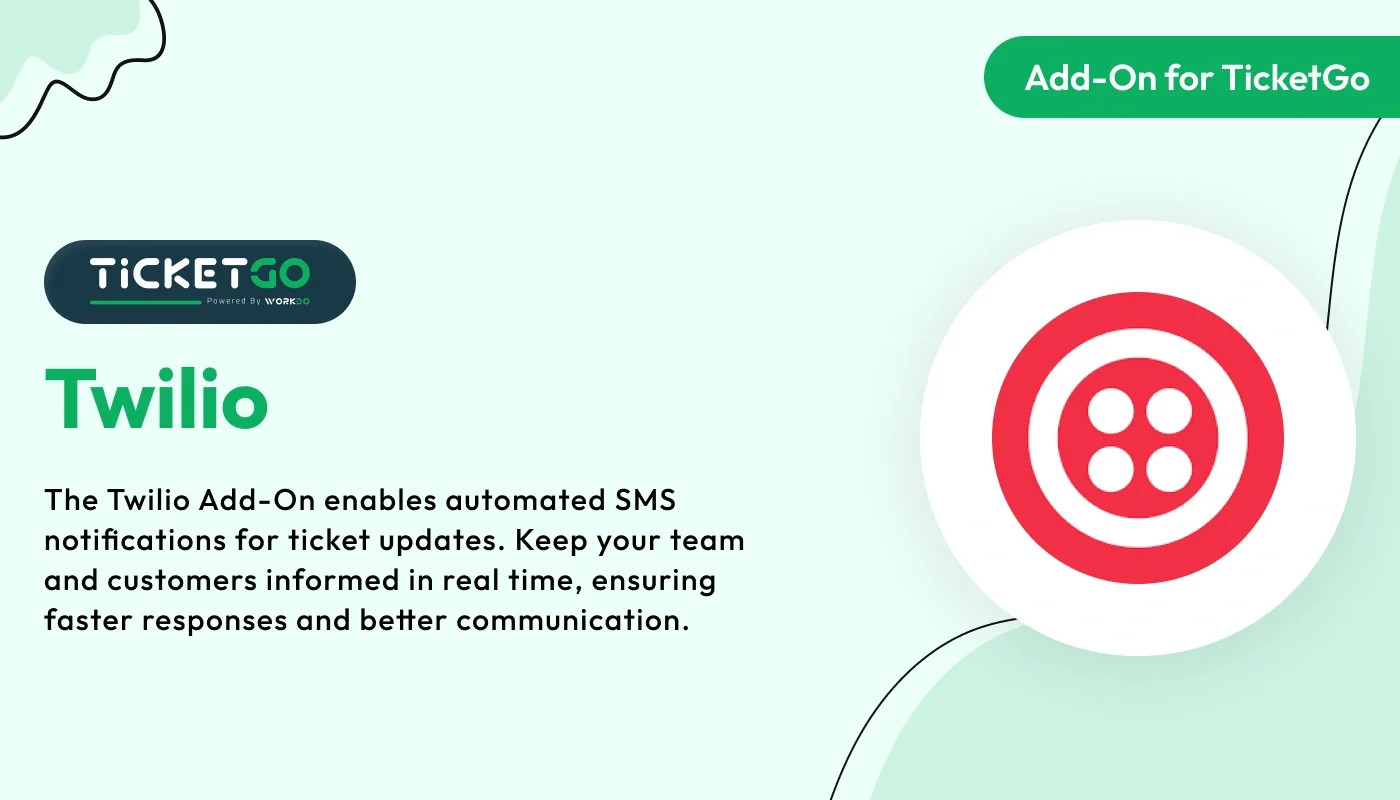 Twilio - WorkDo TicketGo Add-On
