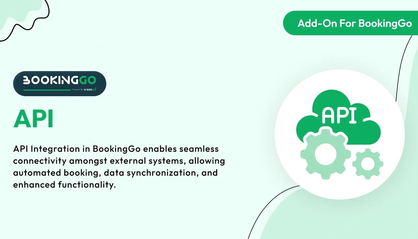 API - BookingGo SaaS Add-On