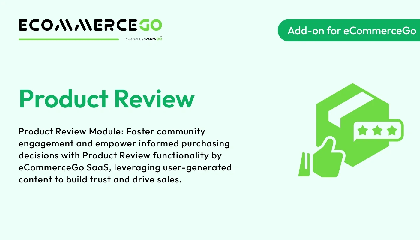 Product Review - WorkDo eCommerceGo SaaS Add-On