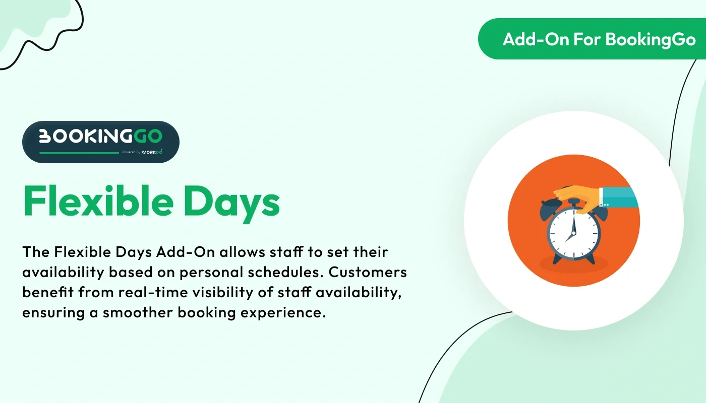 Flexible Days - BookingGo SaaS Add-On