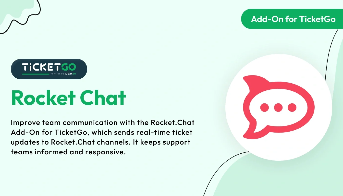 Rocket Chat - WorkDo TicketGo Add-On
