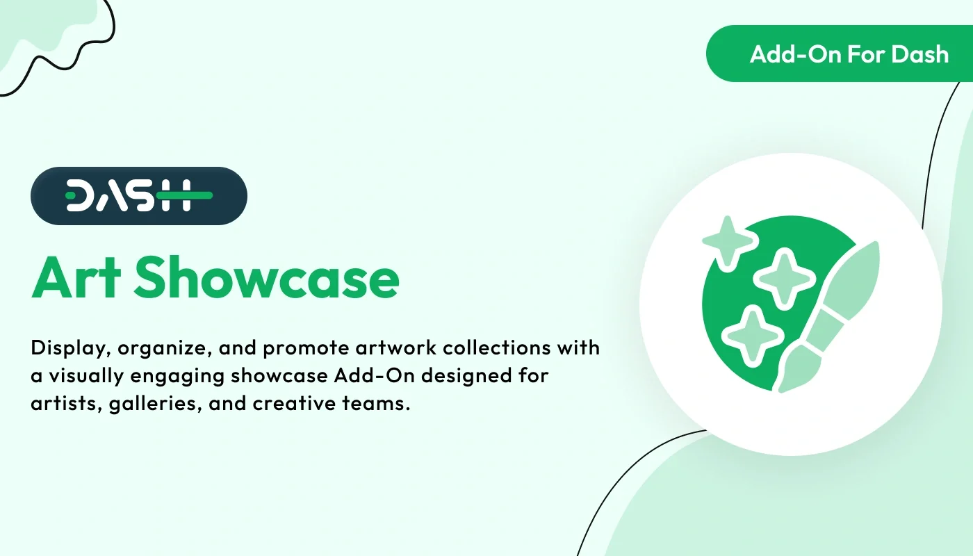 Art Showcase – Dash SaaS Add-On