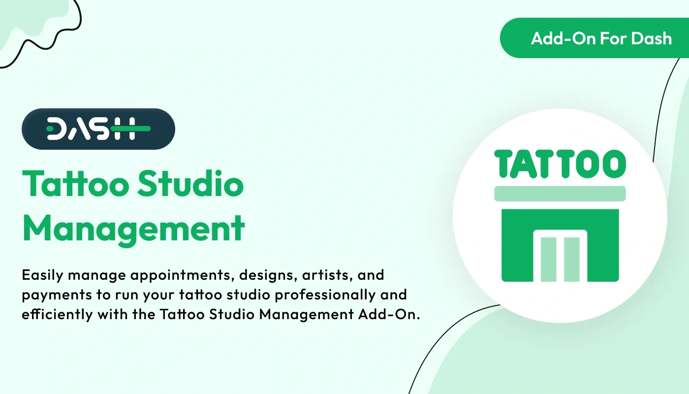 Tattoo Studio Management - WorkDo Dash SaaS Industrial Solutions Add-On