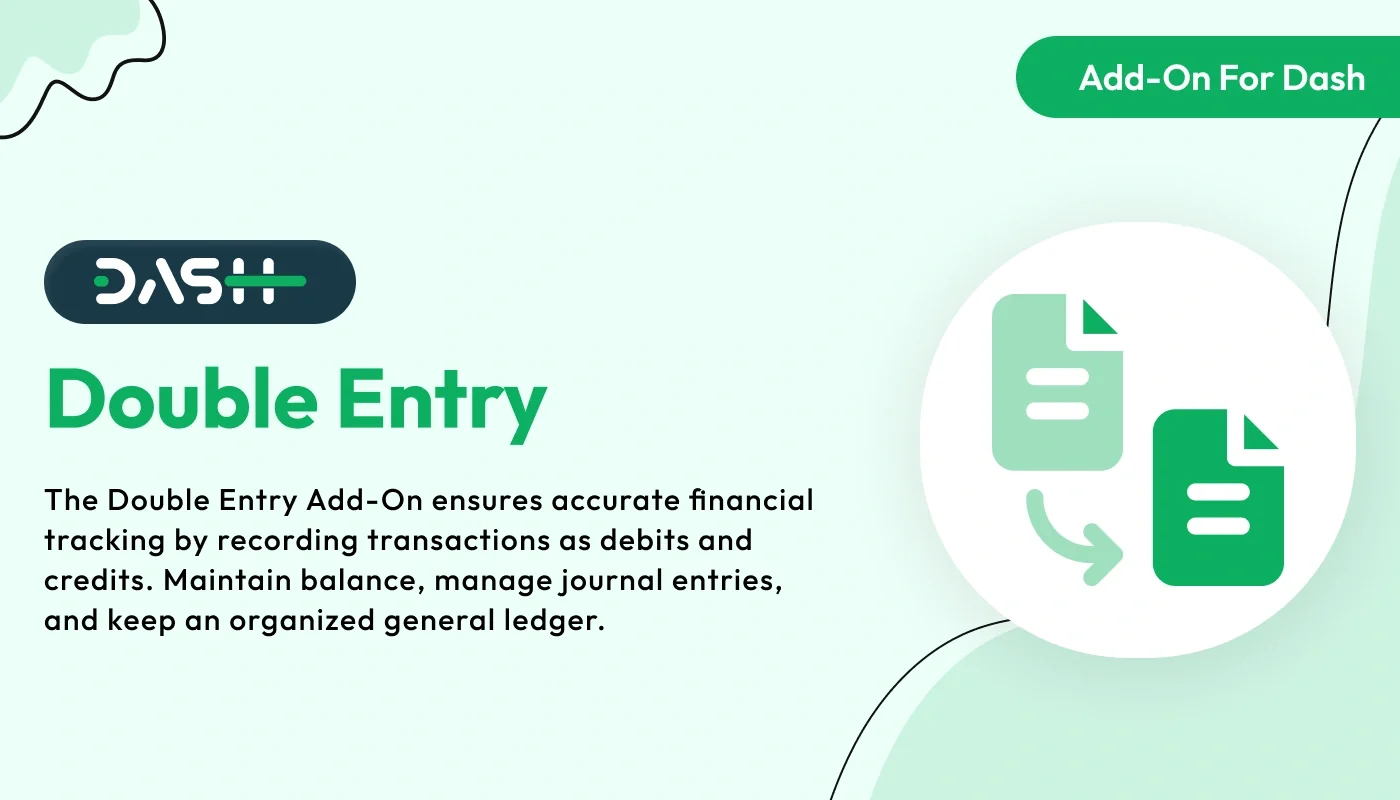 Double Entry – WorkDo Dash SaaS Finance Add-On