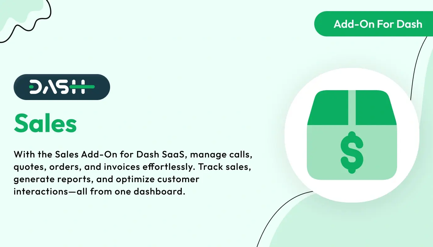 Sales – WorkDo Dash SaaS Sales Add-On