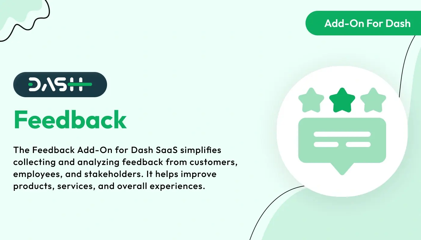 Feedback – WorkDo Dash SaaS Sales Add-On
