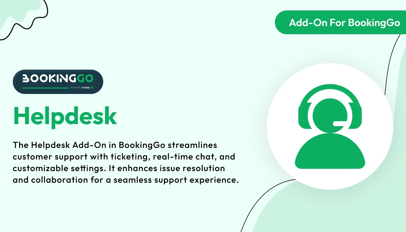 Helpdesk - BookingGo SaaS Add-On