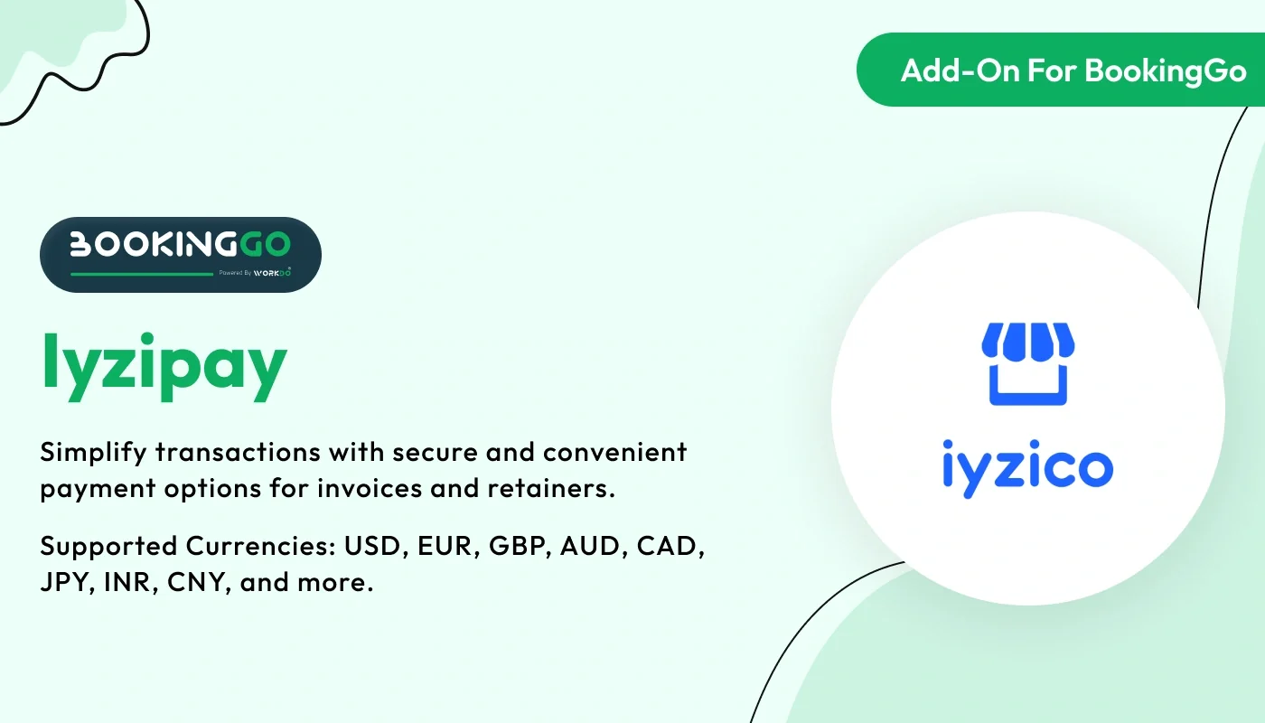 iyzipay - BookingGo SaaS Add-On