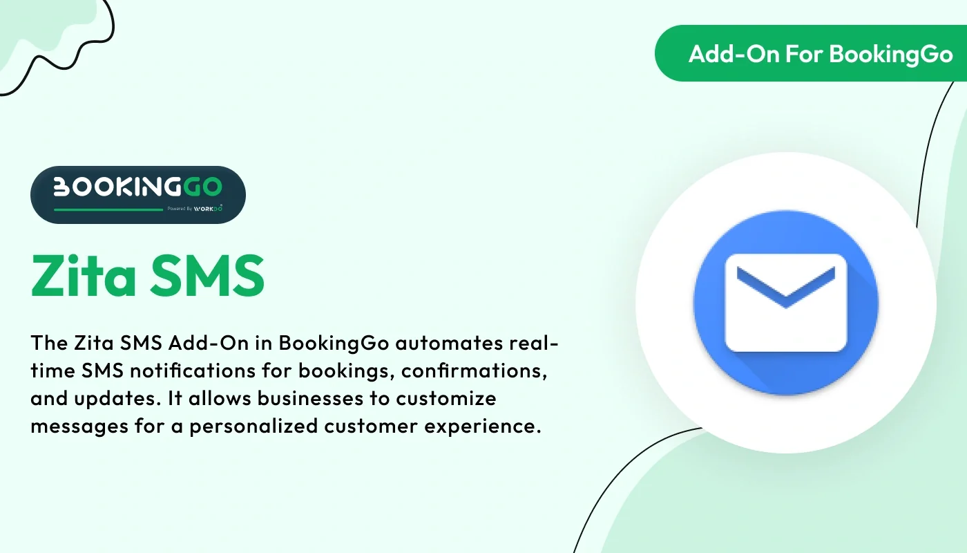 Zita SMS - WorkDo BookingGo SaaS Add-On