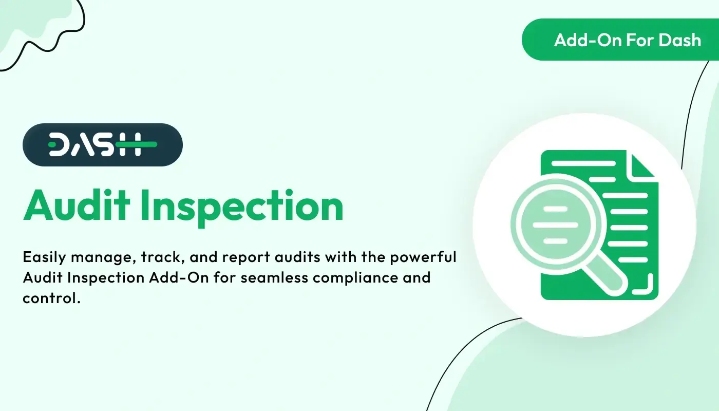 Audit Inspection – WorkDo Dash SaaS Industrial Solutions Add-On