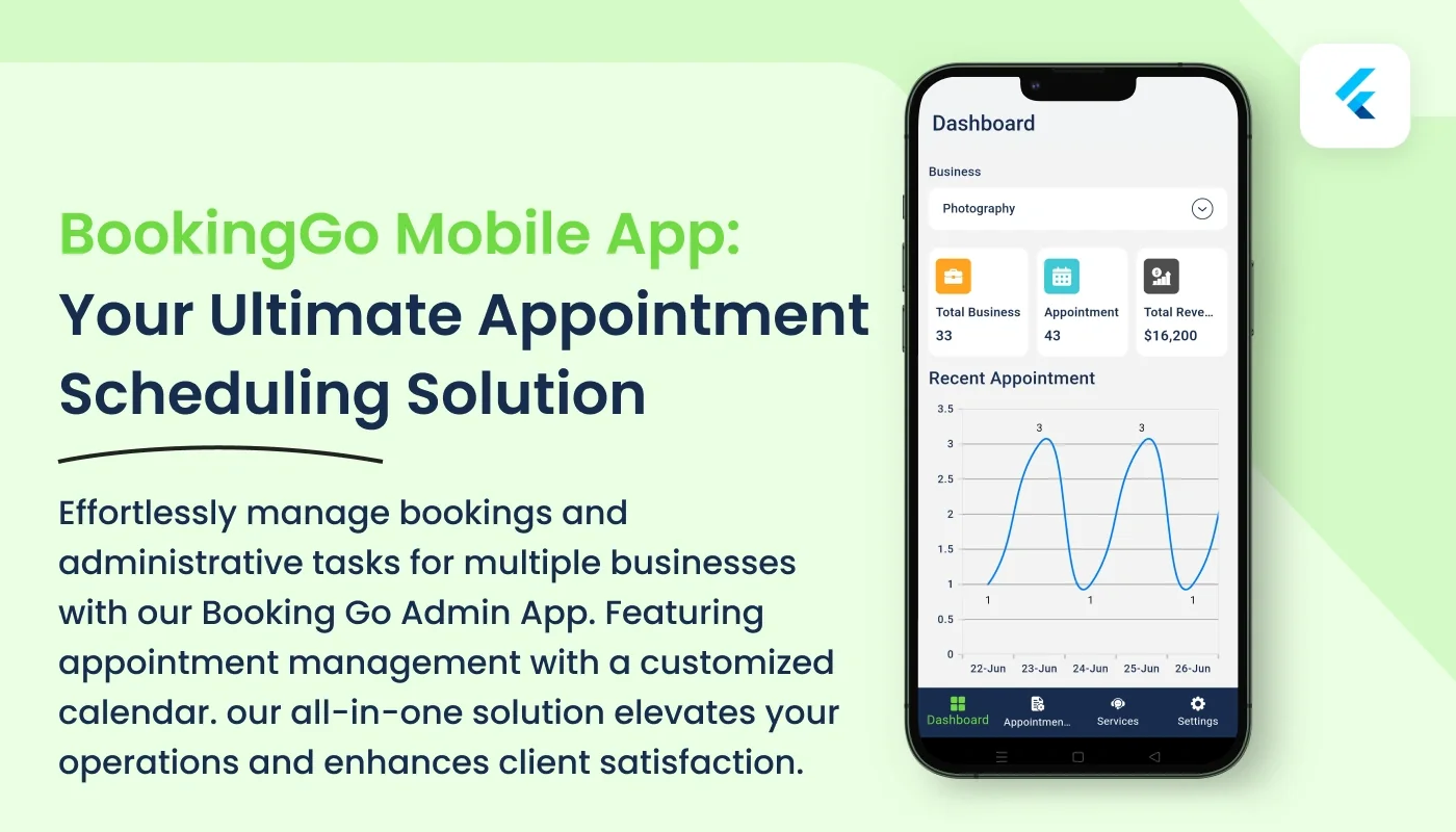 WorkDo BookingGo SaaS Admin Mobile App