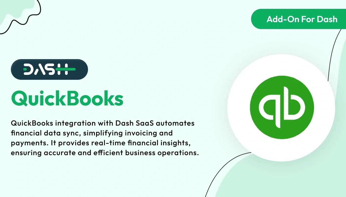 QuickBooks – WorkDo Dash SaaS Finance Add-On