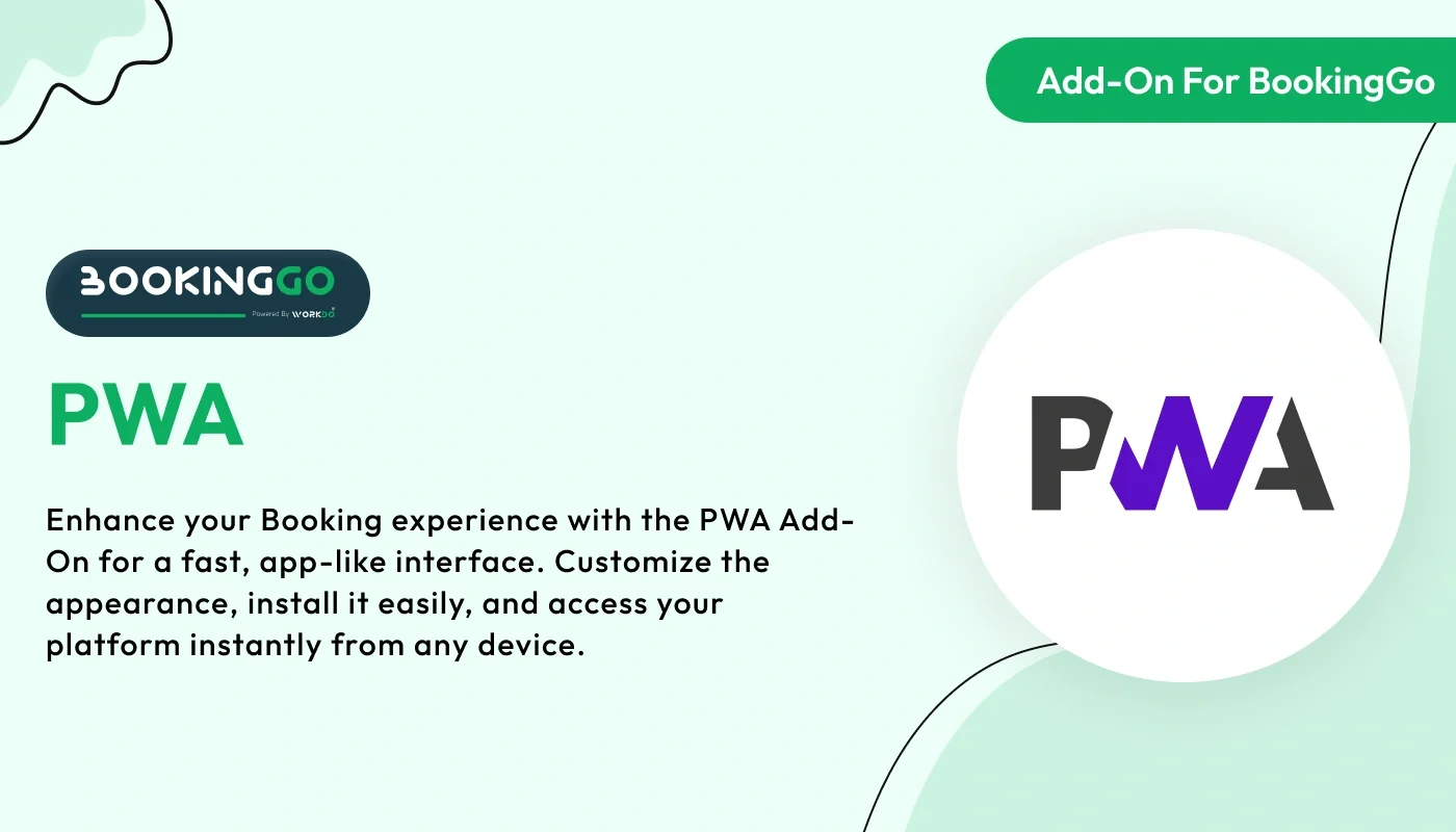 PWA - BookingGo SaaS Add-On