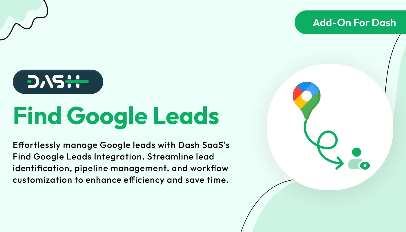 Find Google Leads – WorkDo Dash SaaS Sales Add-On