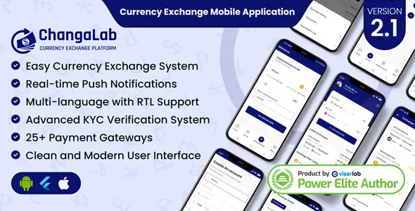 ChangaLab - Currency Exchange Mobile Application
