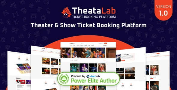 TheataLab - Theater And Show Ticket Booking Platform