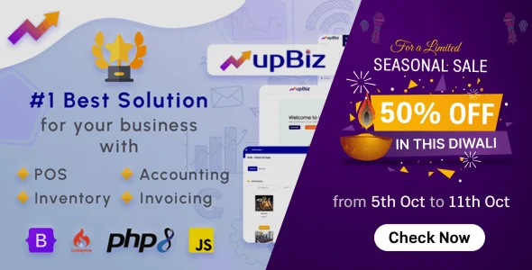 upBiz SaaS - POS ( Point of Sale ), Inventory, Accounting, Invoicing for Small / Medium Businesses